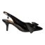 Right side view of Devika BLACK PATENT