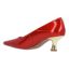 Back view of Ellsey RED PATENT
