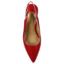 Top view of Mayetta Red Pearlized Patent