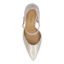 Top view of Siona TAUPE PATENT/MESH